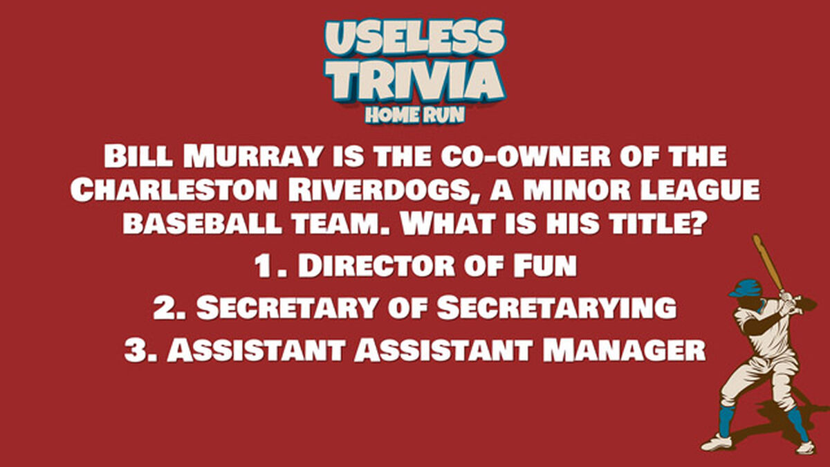 Useless Trivia: Home Run image number null